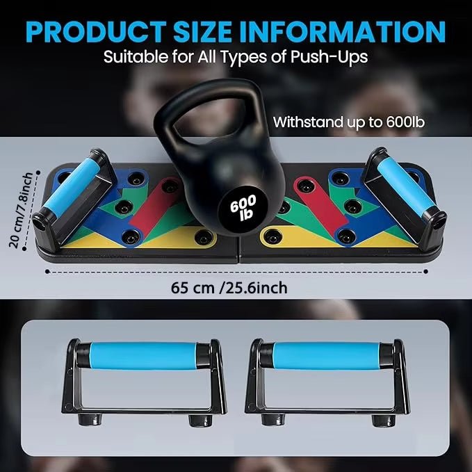 QUADROPRESS – Ergonomic Push-Up Machine for Targeted Upper-Body Training