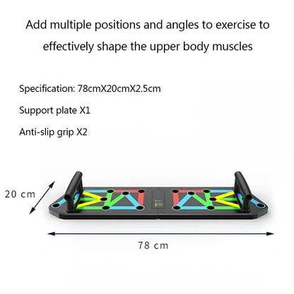 FLEXIFIT – Tavola pieghevole push-up per allenamento muscolare versatile