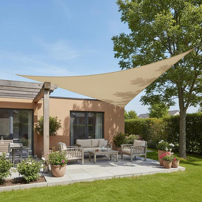 OUTDORIA – Voile d'ombrage protectrice UV pour terrasse, cour et jardin