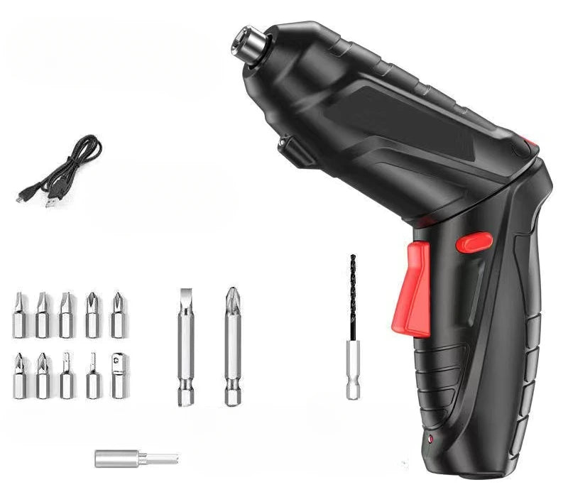 FIXDRIVE – 47-in-1 Akku-Bohrschrauber-Set kabellos für präzise Heimwerkerarbeiten