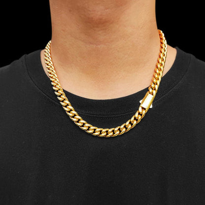 GLANZGRAD – Polished 8mm Miami Cuban Link Chain