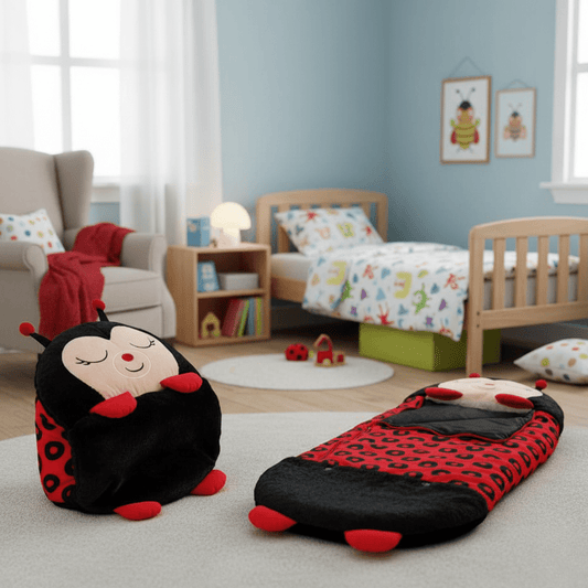 DreamiPals – Schlafsack & Kuschelfreund zum Mitnehmen