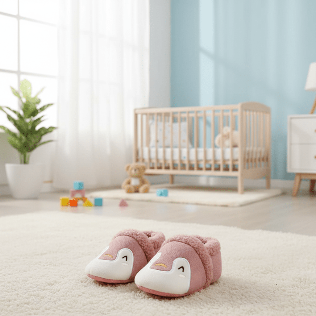 SnugPaws Slippers - Chaussons pour bébé antidérapants pour toutes les saisons