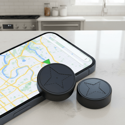 Intelligente GPS-tracker – Compacte, magnetische tracker voor realtime locatievolging