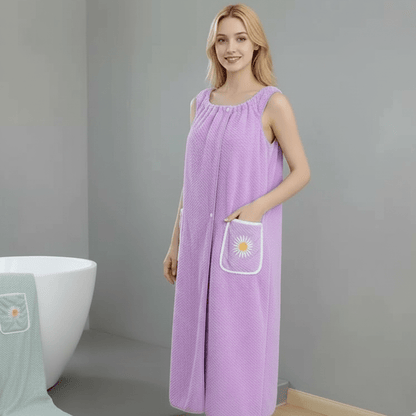 Practical Women's Bath Towel – Schnell Trocknend & tragbar für jeden Einsatz