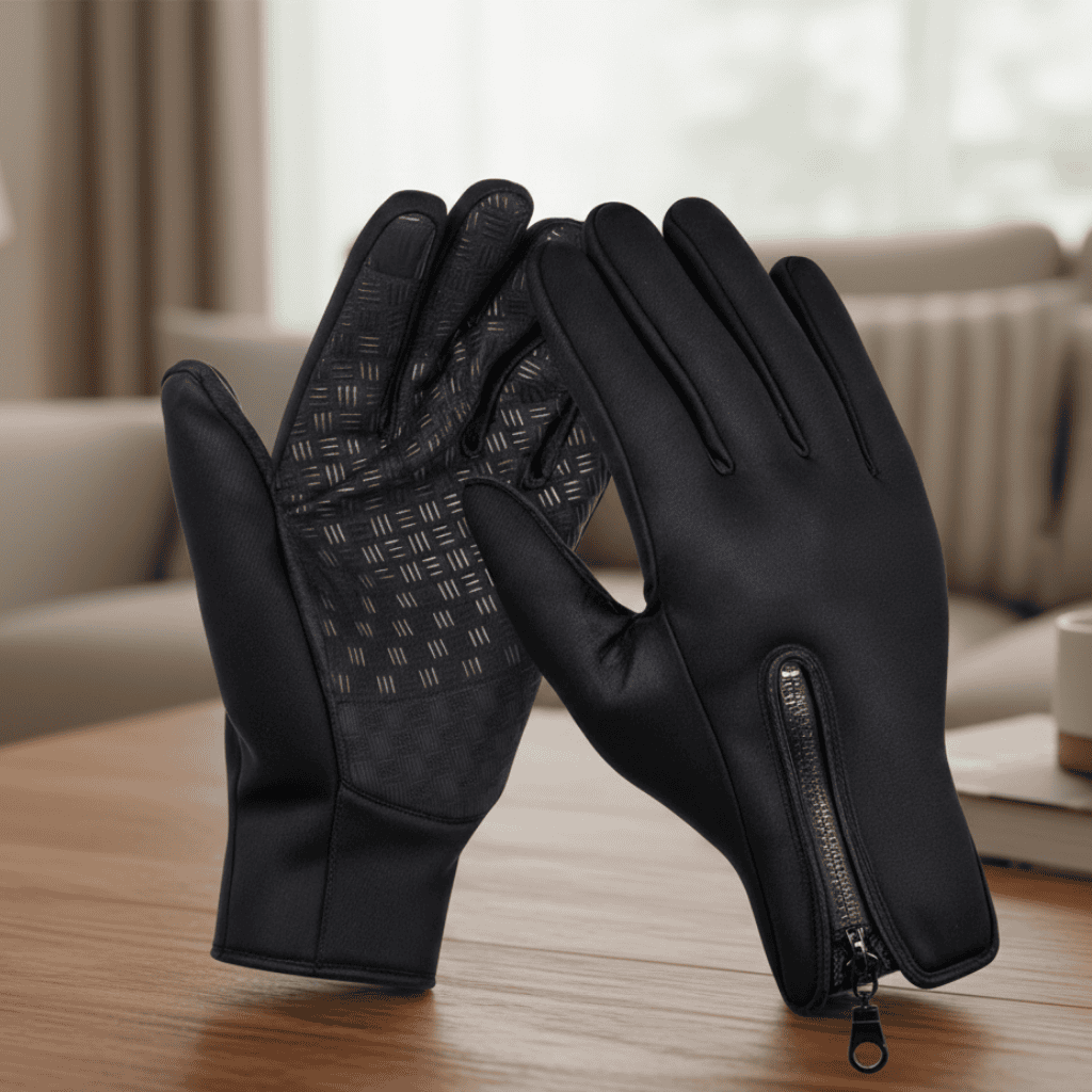 WARMTOUCH – Gants chauds et coupe-vent pour l'utilisation d'appareils