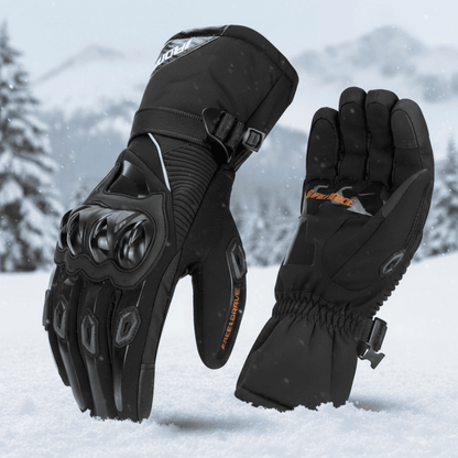 Thermo Grip - Guanti da moto impermeabili e isolati per la guida invernale