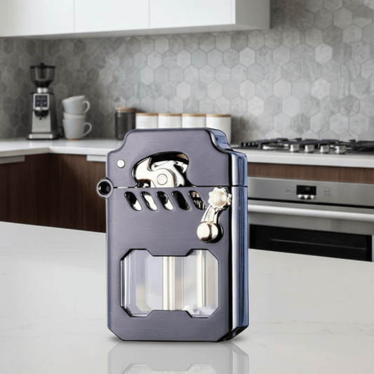 Gearflame Lighter - Windproof lighter with gear mechanism and style