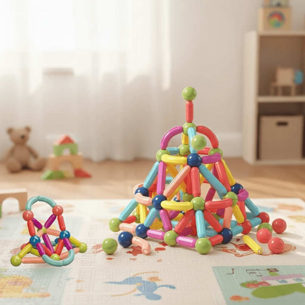 STICKCRAFT – Bâtons magnétiques créatifs pour constructions imaginatives