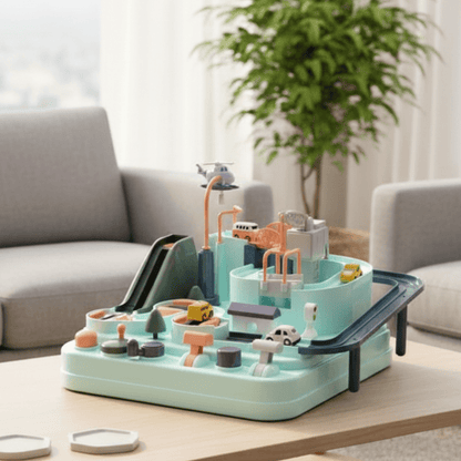 CityAdventure – Juego de ciudad interactivo con coches y helicóptero para niños a partir de 3 años