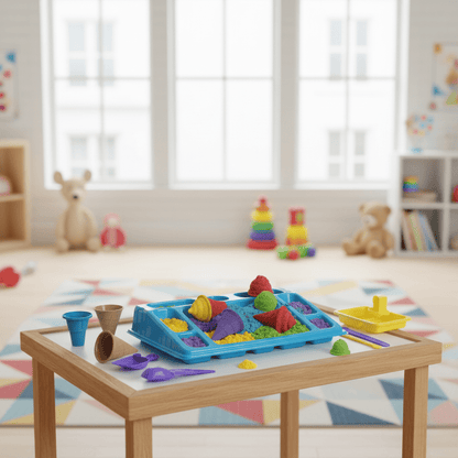 SandSet - Jouets cinétiques en sable pour les enfants créatifs de 3 ans et plus