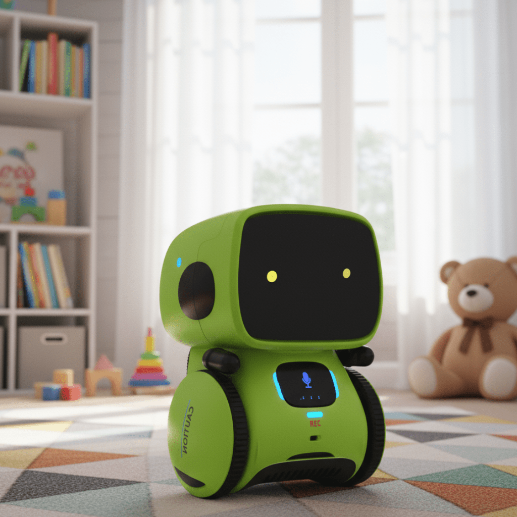 GROOVEBOT MINI – Robot danseur interactif avec fonctions vocales et sonores