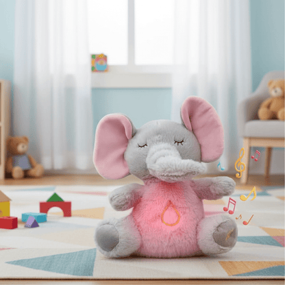 CalmiCuddle Elephant - Calming breathing & light for rest & sleep