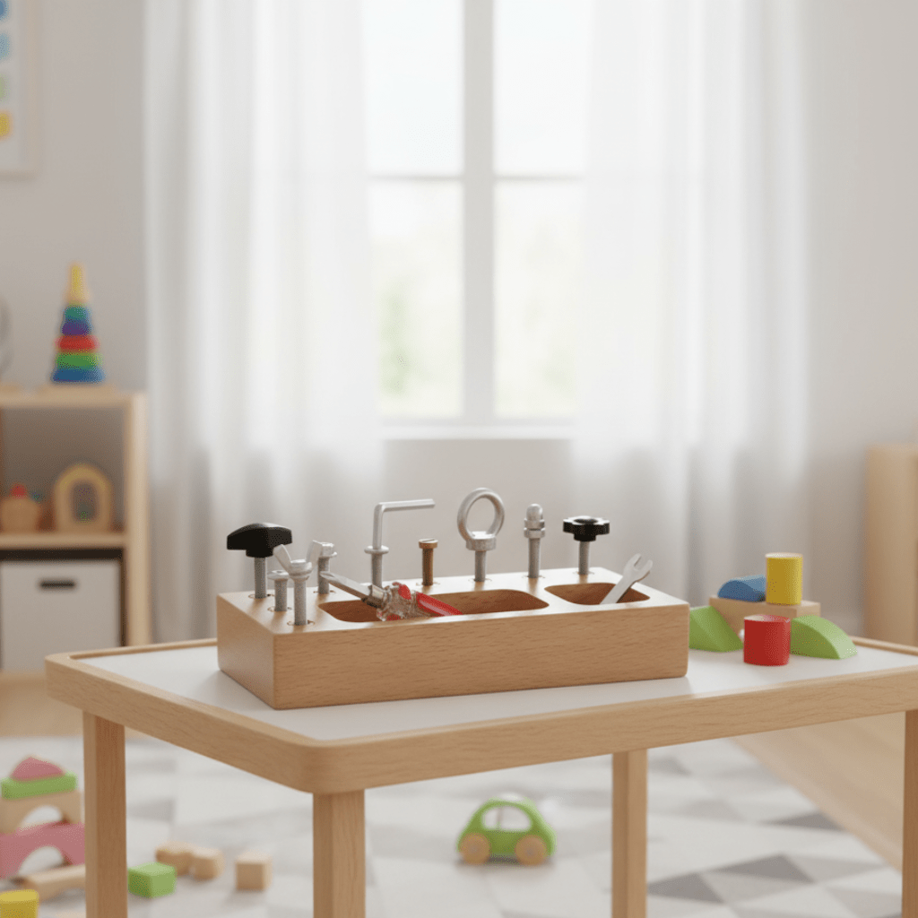 SkillCraft Busy Board – Met echt gereedschap voor kinderen vanaf 3 jaar