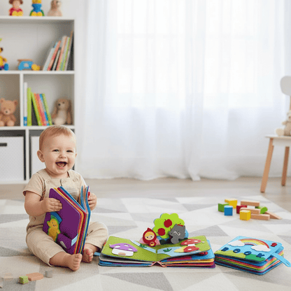 CurioSense Baby Board – Aprender y Descubrir en 3D para Niños Pequeños