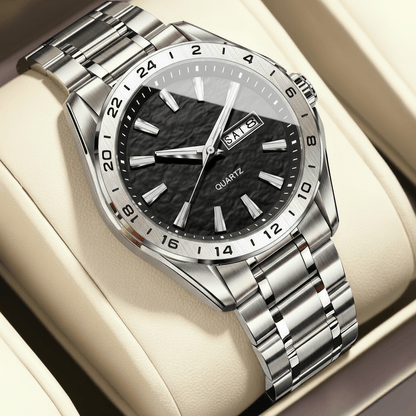 CHRONOSTEEL – Montre de sport pour homme premium avec affichage lumineux