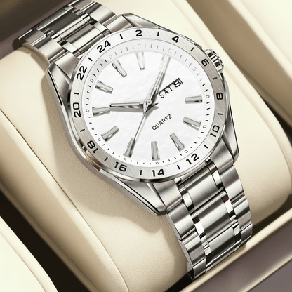 CHRONOSTEEL – Montre de sport pour homme premium avec affichage lumineux