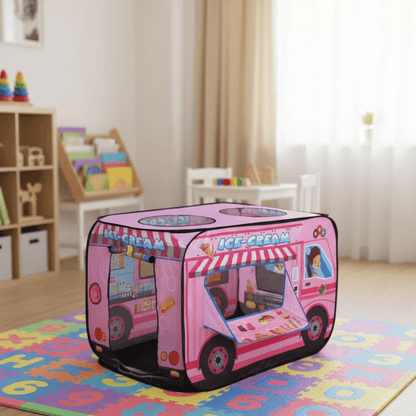 PLAY HOUSE - Tente de jeu colorée pour des aventures imaginatives à l'intérieur
