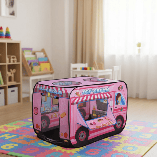 PLAY HOUSE – Farbenfrohes Spielzelt für fantasievolle Abenteuer drinnen