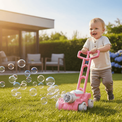 BUBBLEMAKER – Cortacésped de burbujas para diversión activa al aire libre