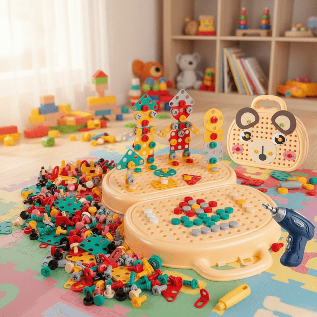 InnoBox - Scatola portaoggetti creativa Montessori per piccoli esploratori