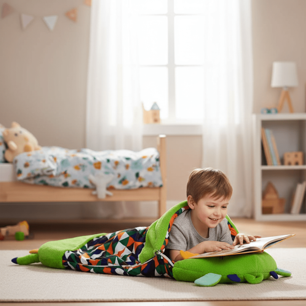 DreamiPals - sleeping bag & cuddly friend to go