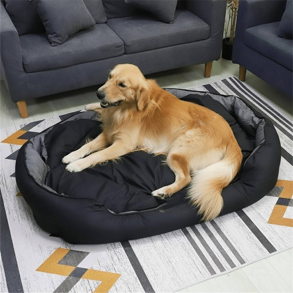 PETSOFA – Orthopädisches Schaumstoff-Hundebett im gemütlichen waschbaren Korbdesign