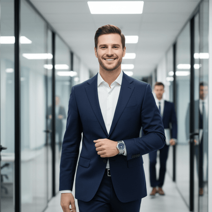 CHRONOSTEEL – Montre de sport pour homme premium avec affichage lumineux