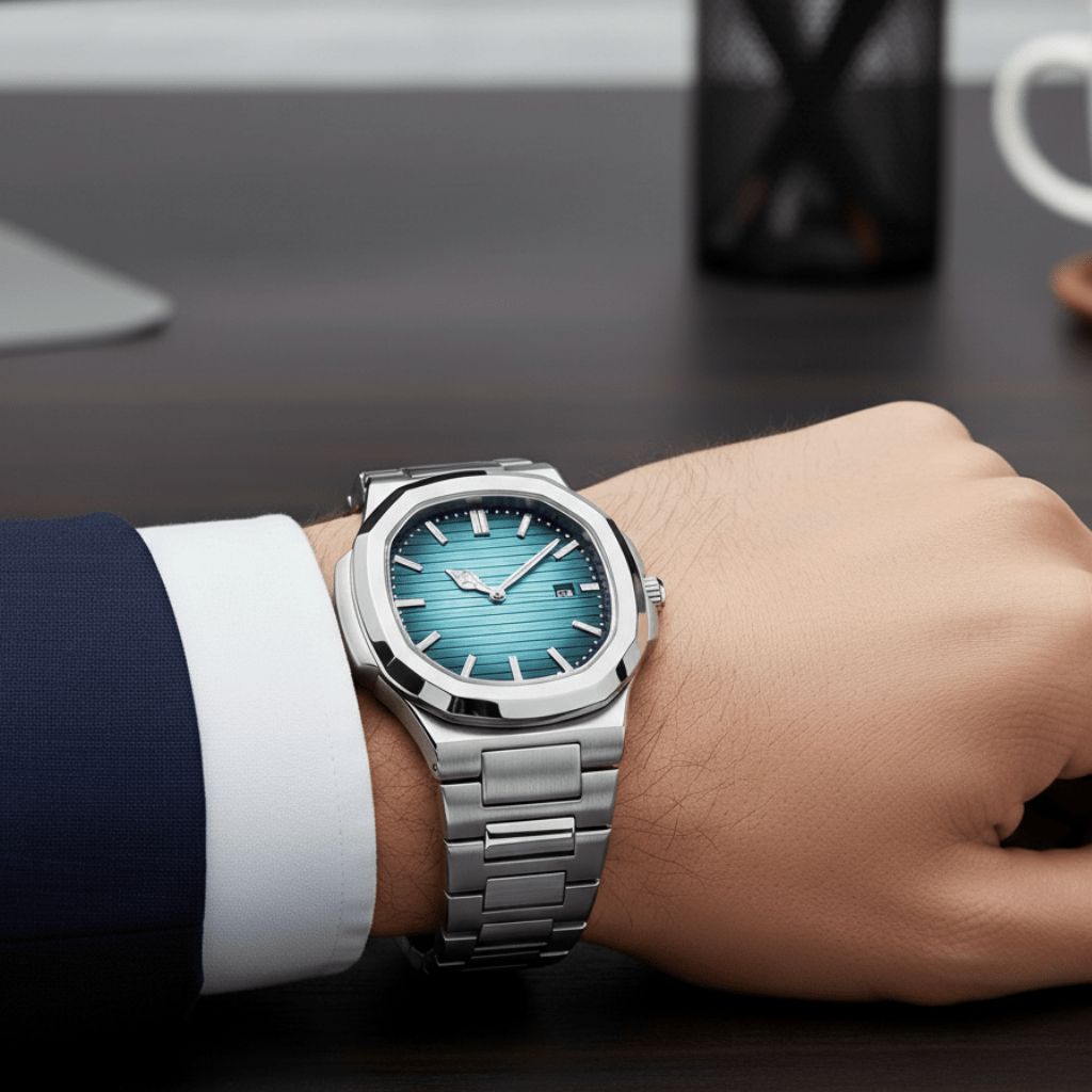 IRONBLOCK – Montre militaire carrée robuste et étanche pour hommes