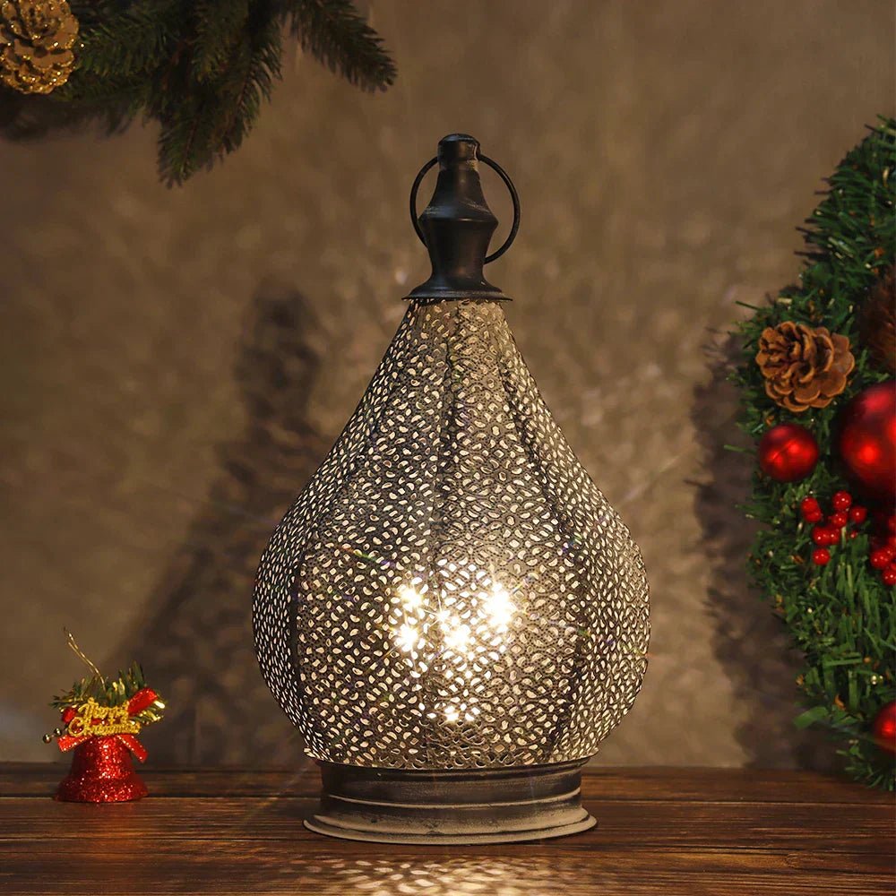 BRILLORA – Lampada da tavolo retrò a batteria per luce calda e stile classico