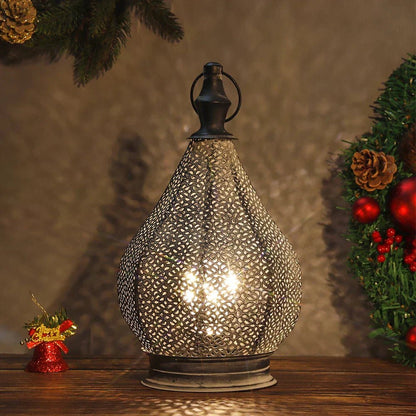 BRILLORA – Lampada da tavolo retrò a batteria per luce calda e stile classico