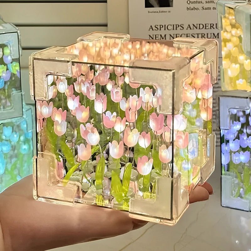 GrünGlanz – Creative DIY Meadow Lamp for Custom Light Design