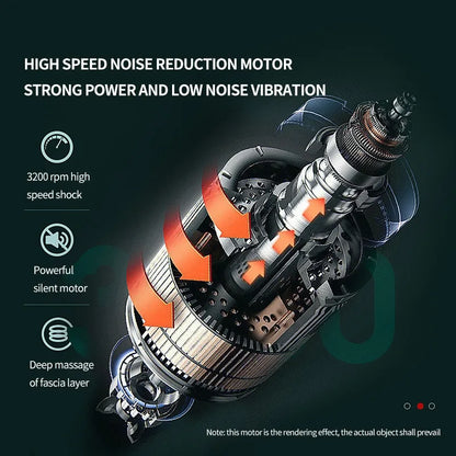 PowerPulse Massagegerät - Tragbare Massagegun für Muskelregeneration & Entspannung-3