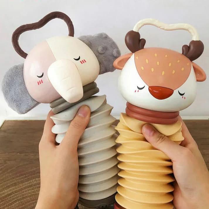 Melobean Baby Tune | 2-in-1 Baby-Akkordeon & Rassel | Spielzeug zur sensorischen Entwicklung | Musikspielzeug für Kleinkinder 4