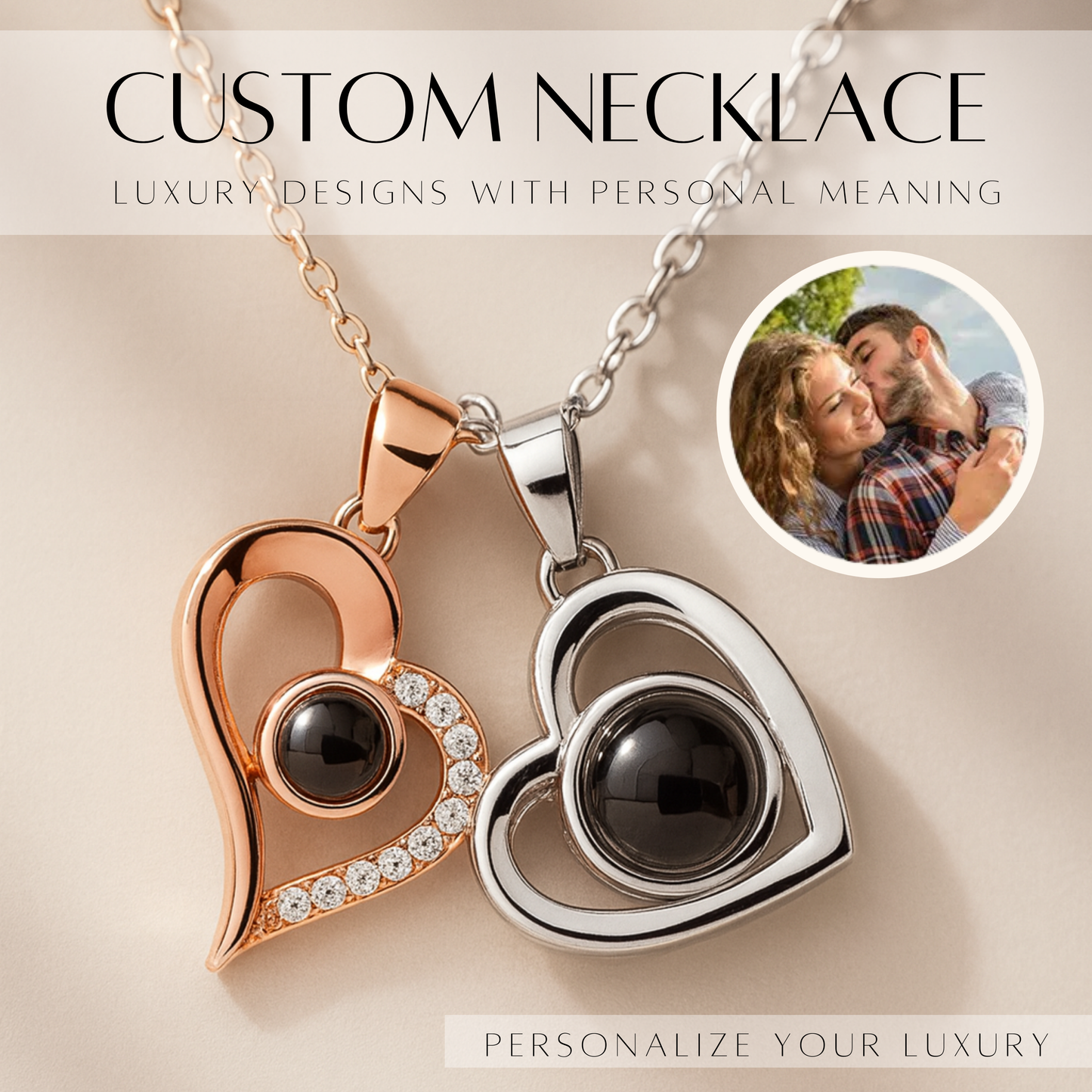 LUMORIS – Photo projection string lights with personalized image