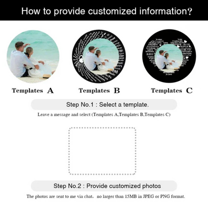 LUMORIS – Photo projection string lights with personalized image