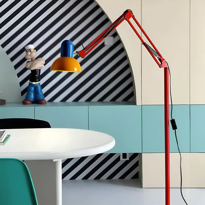 MEMPHORA – Lampadaire réglable au design Memphis coloré