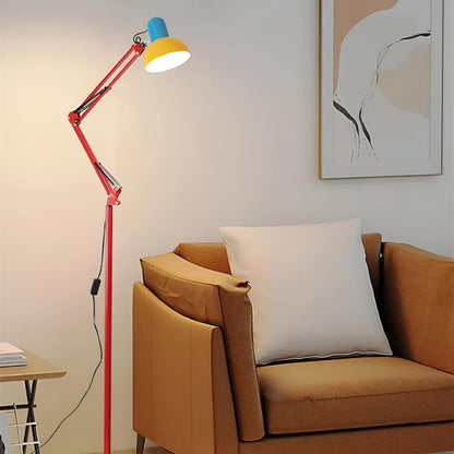 MEMPHORA – Lampadaire réglable au design Memphis coloré