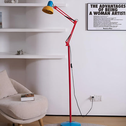 MEMPHORA – Lampadaire réglable au design Memphis coloré