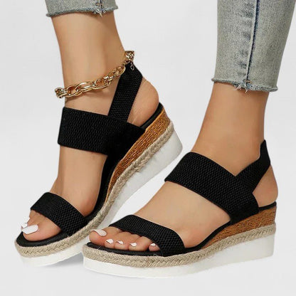 PODORA – Sandalias ortopédicas para mujer con suela acolchada y alineación mejorada del pie