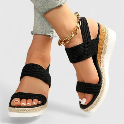 PODORA – Sandalias ortopédicas para mujer con suela acolchada y alineación mejorada del pie