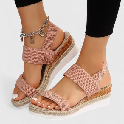 PODORA – Sandalias ortopédicas para mujer con suela acolchada y alineación mejorada del pie