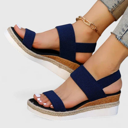 PODORA – Sandalias ortopédicas para mujer con suela acolchada y alineación mejorada del pie
