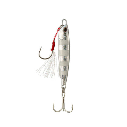 Metall Guss Jig Löffel Angelköder für Meerbass - 10g bis 50g, Hochwertig 10