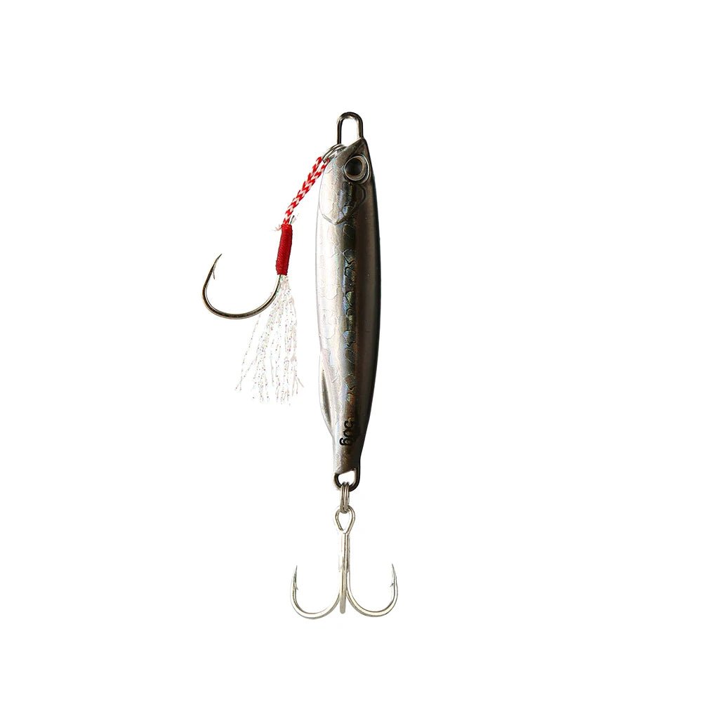 Metall Guss Jig Löffel Angelköder für Meerbass - 10g bis 50g, Hochwertig 11