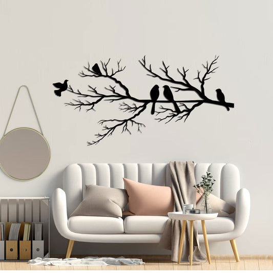 BIRDWING ART - Metal wall decoration with birds for elegant living