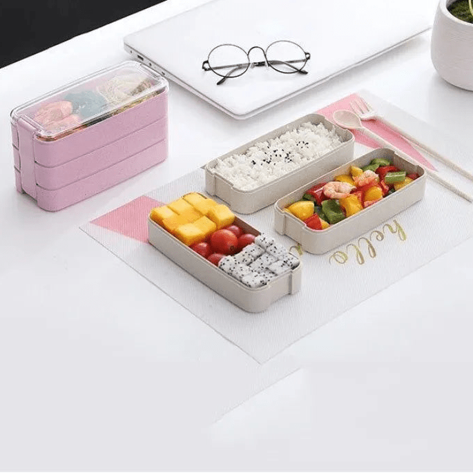 Mikrowellen Lunchbox Aus Weizenstroh – Umweltfreundlich, Spülmaschinenfest, Ideal Für Kinder Und Büro 4