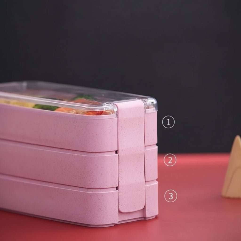 Mikrowellen Lunchbox Aus Weizenstroh – Umweltfreundlich, Spülmaschinenfest, Ideal Für Kinder Und Büro 5