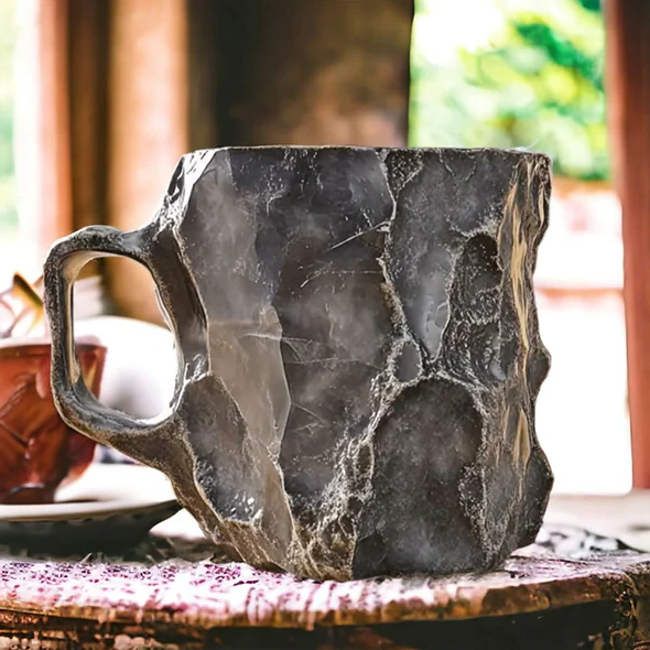 Mineral Crystal – Elegante kristallen koffiekop voor stijlvolle genieting