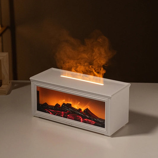 FlameAura – Aromatherapy Fire Pit Diffuser with 7 Colors